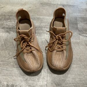 Danskin • ecstatic stretch knit lace up sneaker